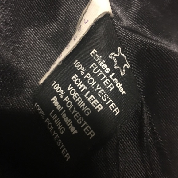 Michael Lawrence Leather Jacket Size:M - Picture 2 of 2